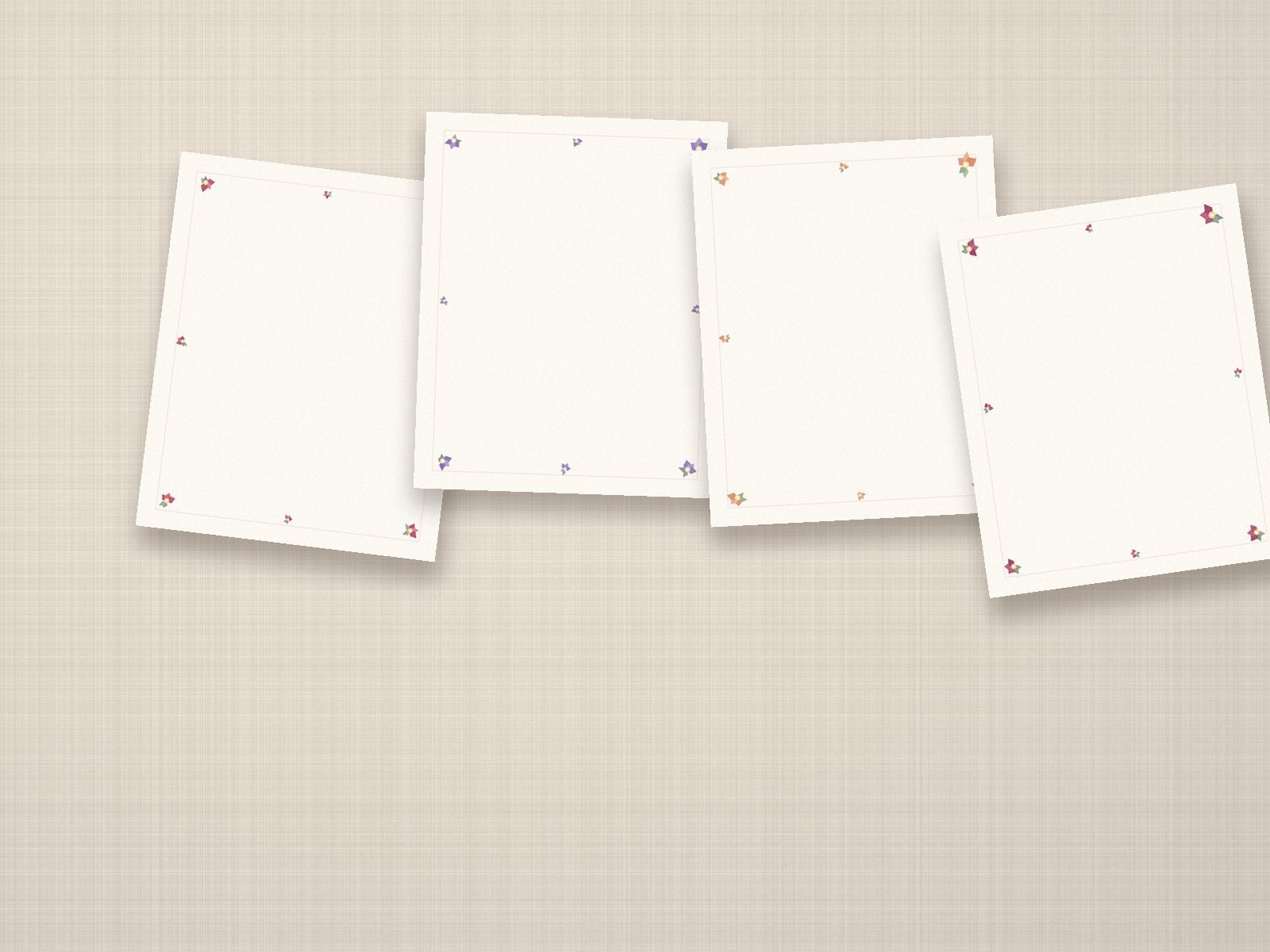 Wedding Floral Frame Set preview