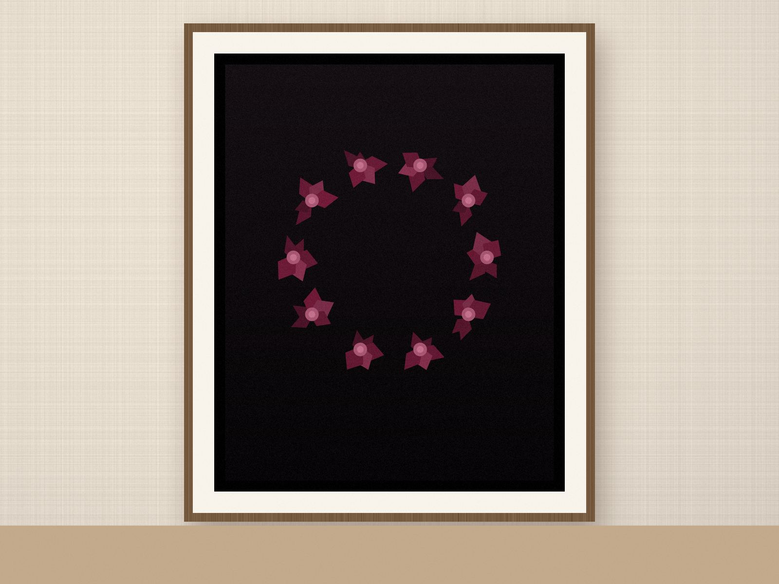 Styled framed preview