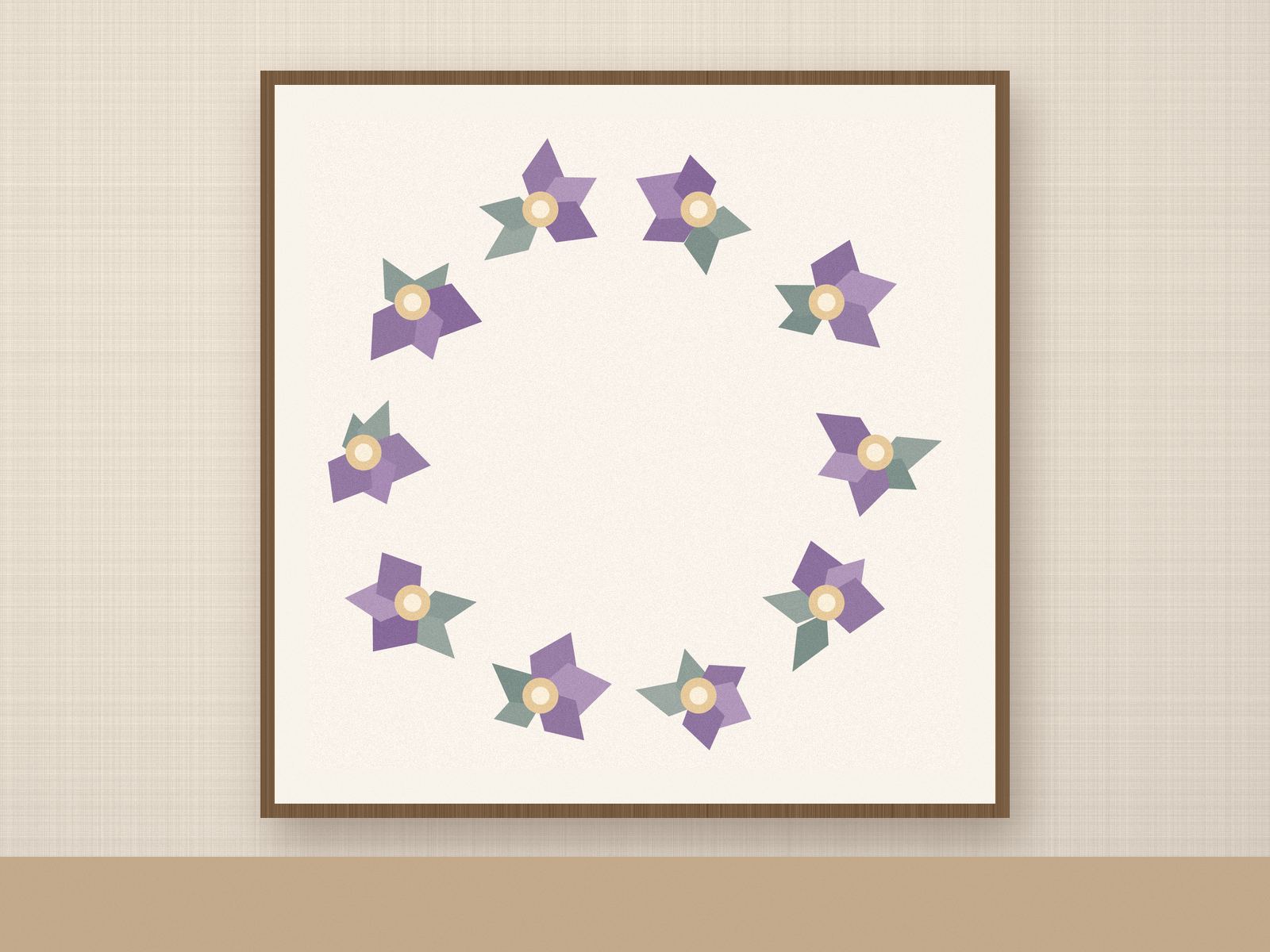 Styled framed preview
